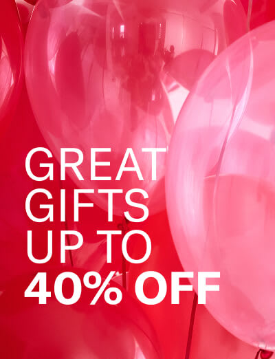 Great Gifts up to 40% Off