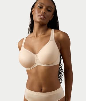 Basic Beauty Spacer T-Shirt Bra: Sand